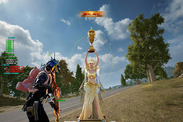 CF外挂防检测软件透视自瞄效果